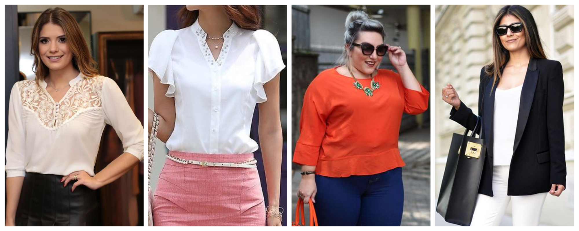 Blusas para trabalhar que não podem faltar no seu guarda-roupas!