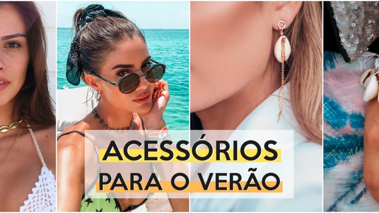 Acessórios para o verão 2019