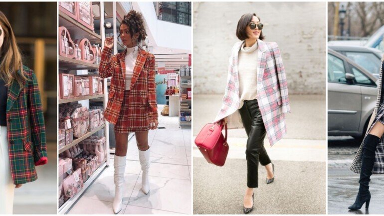 Como usar xadrez: 5 tipos looks com xadrez estilosos