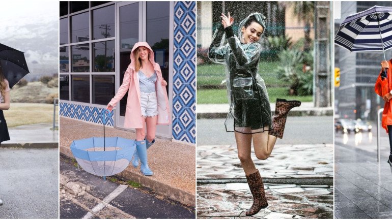 8 dicas para Looks para Dias de Chuva